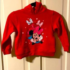 Disney Minnie hoody sweatshirt